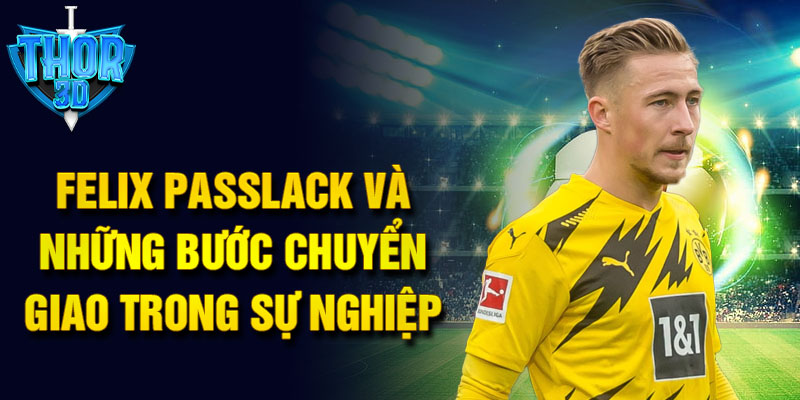 Felix Passlack và những bước chuyển giao trong sự nghiệp