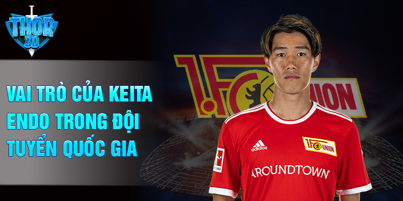 Vai trò của Keita Endo trong đội tuyển quốc gia